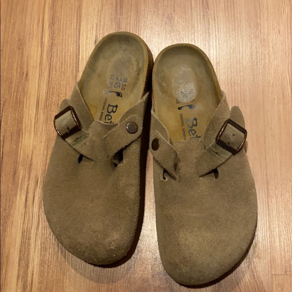 Birkenstock Betula Womens Suede Clog 38
